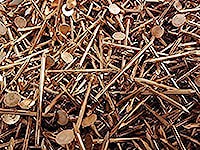 Copper Roofing Nails sold at the Slate Roof Warehouse.