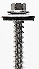 #12 ReGrip™ Screws - 300 Series Stainless Steel with 5/8" OD Bonded Washer 