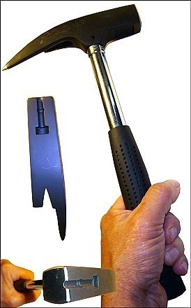 Black Slate Roof Restoration Hammer with Free Shipping