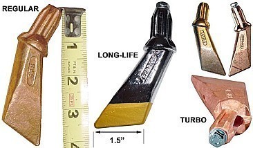 Express Medium Copper Soldering Tip, Regular, Long-Life, or Turbo