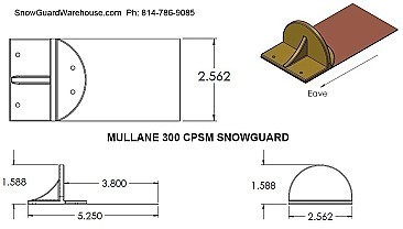 Mullane 300CPSM Snowguard
