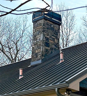 31361100 Copper Pipe Flashing @ SlateRoofWarehouse.com