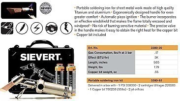 Sievert Portable Soldering Kit