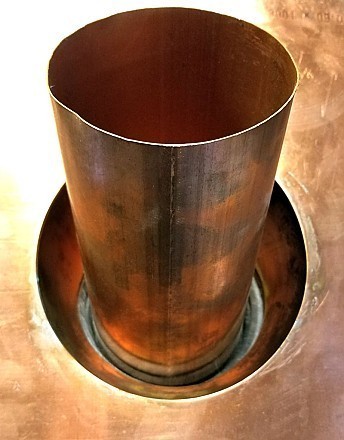 31361100 Copper Pipe Flashing