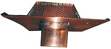 Copper Air Vent for roofs "Rocky Mountain"