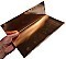 Step Flashings - 16 ounce copper - 7 inches long - 100 pieces sold at the Slate Roof Warehouse.